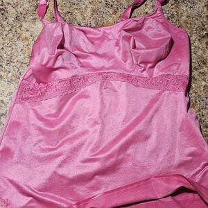 44 Lace Ruby Ribbon Cami Pink